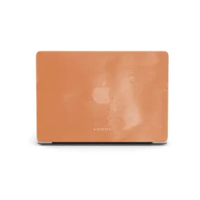 Soft Material Peach Watercolor MacBook Case