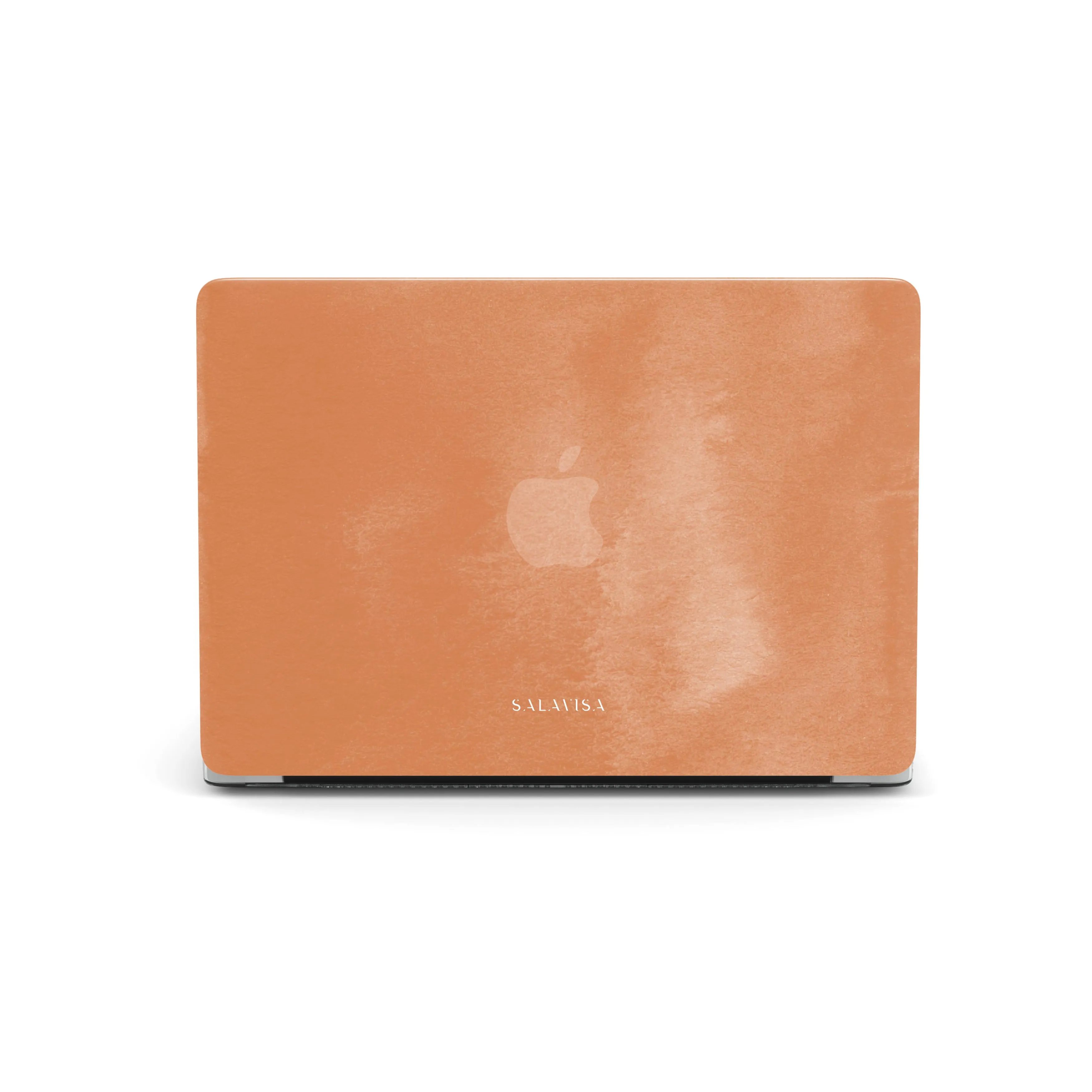 Soft Material Peach Watercolor MacBook Case
