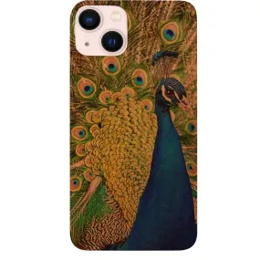 Peacock - UV Color Printed Phone Case Minimal Frame