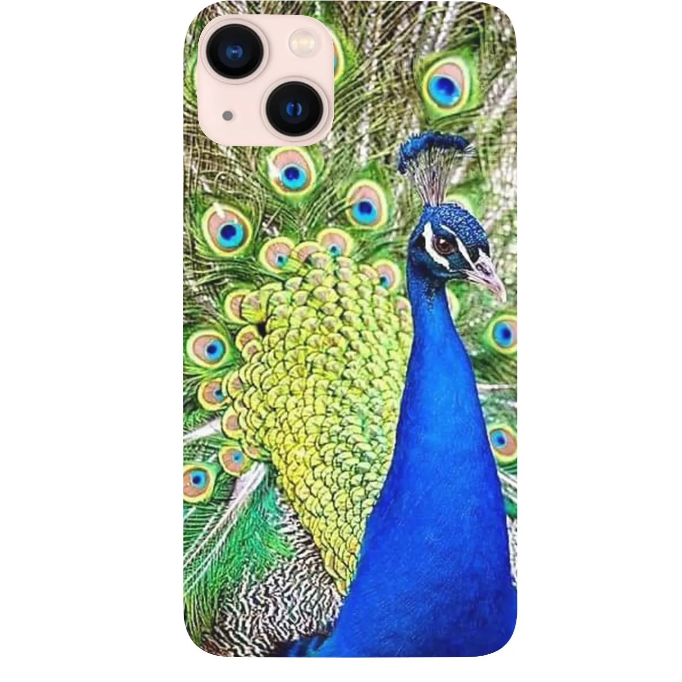 Peacock - UV Color Printed Phone Case Rugged Frame Durable Material
