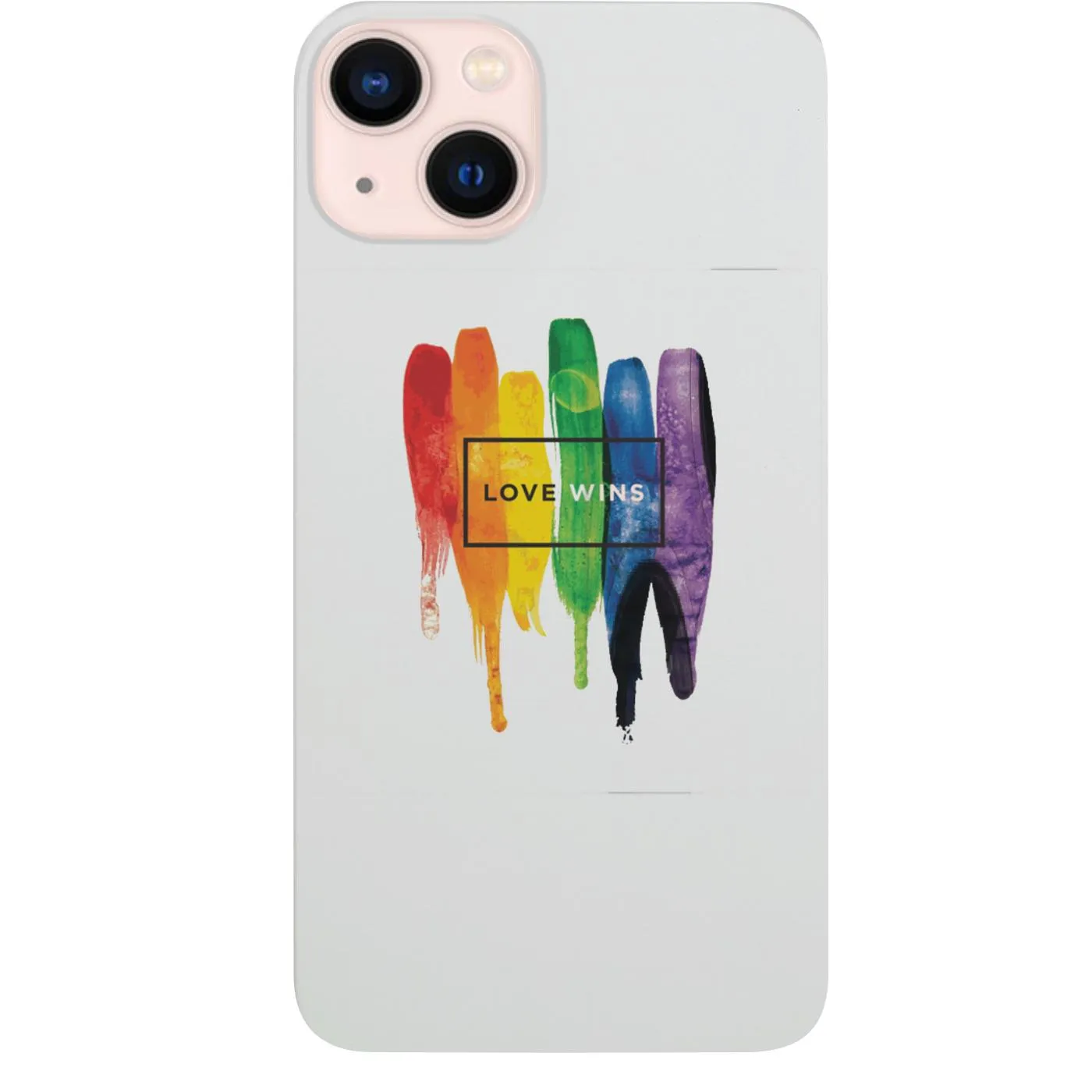 Minimal Protection Pride Love Wins 1 - UV Color Printed Phone Case