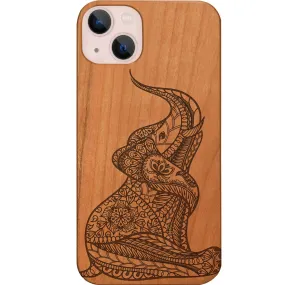 Baby Elephant - Engraved Phone Case Minimal Protection
