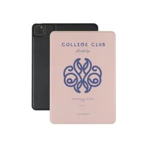 Pink College Club iPad Case pad case with support frame Durable Covering