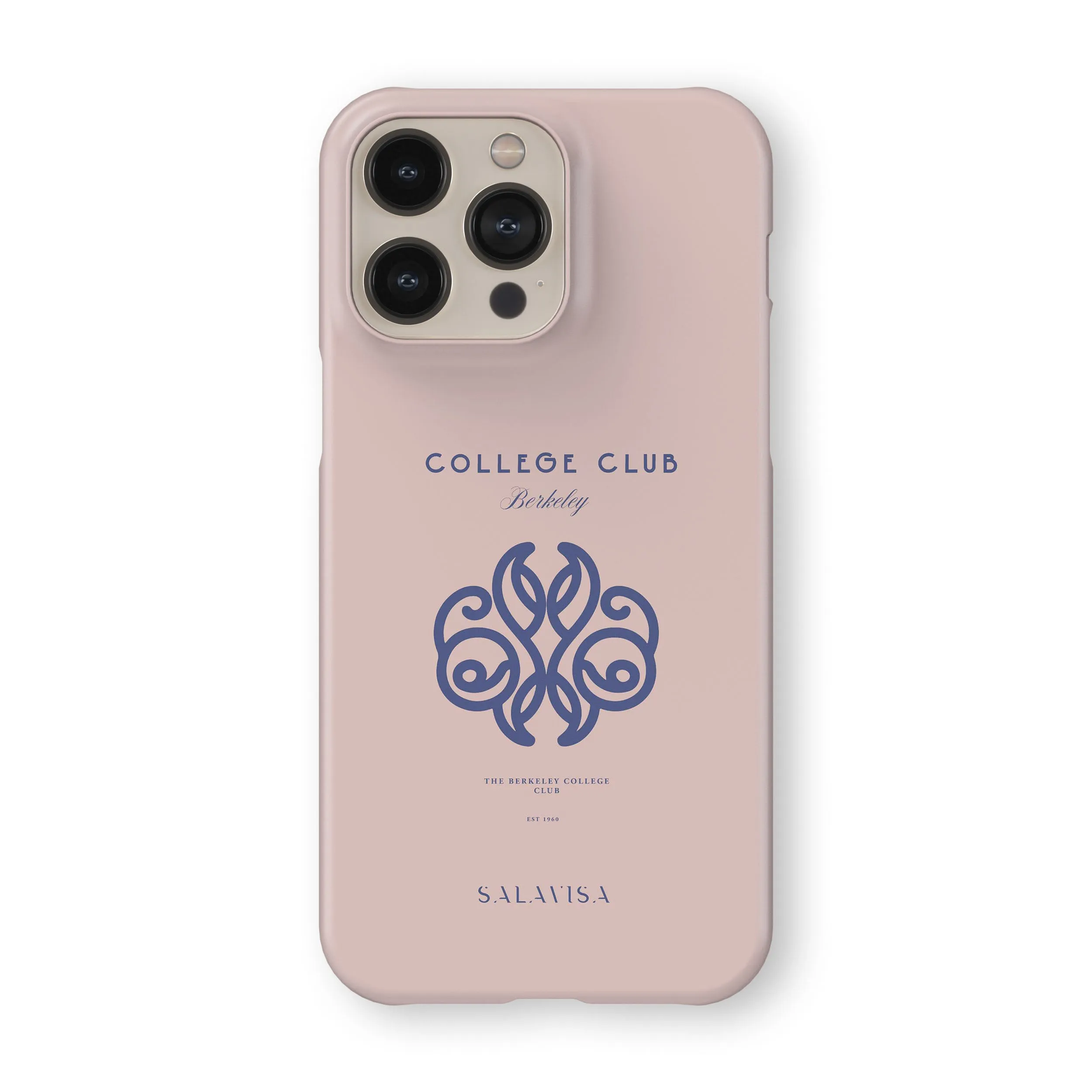 Pink College Club Phone Case Premium Edge Smooth Edges