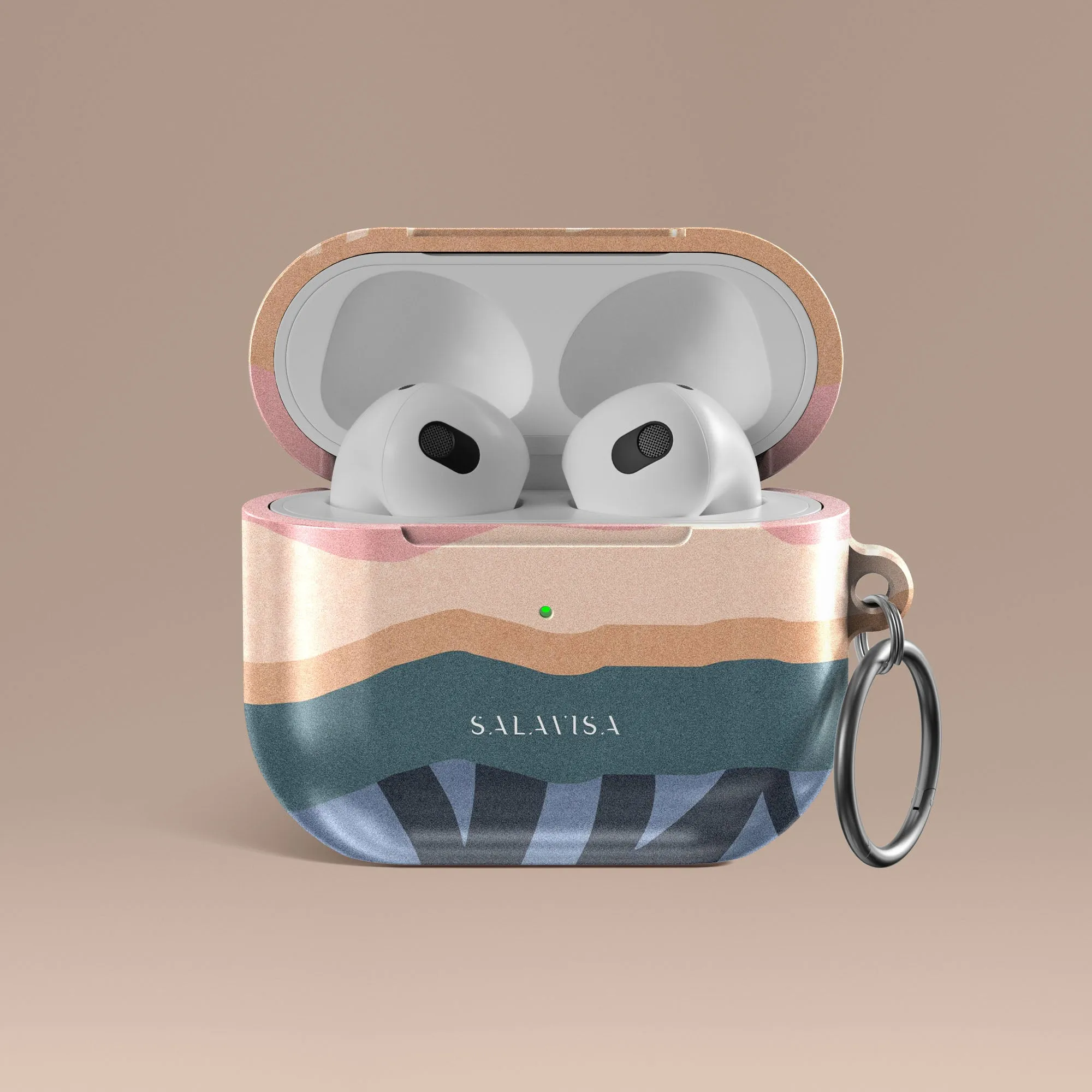 Pink Dreamy AirPods Case Durable Daily Case Trendy Rubber Holder