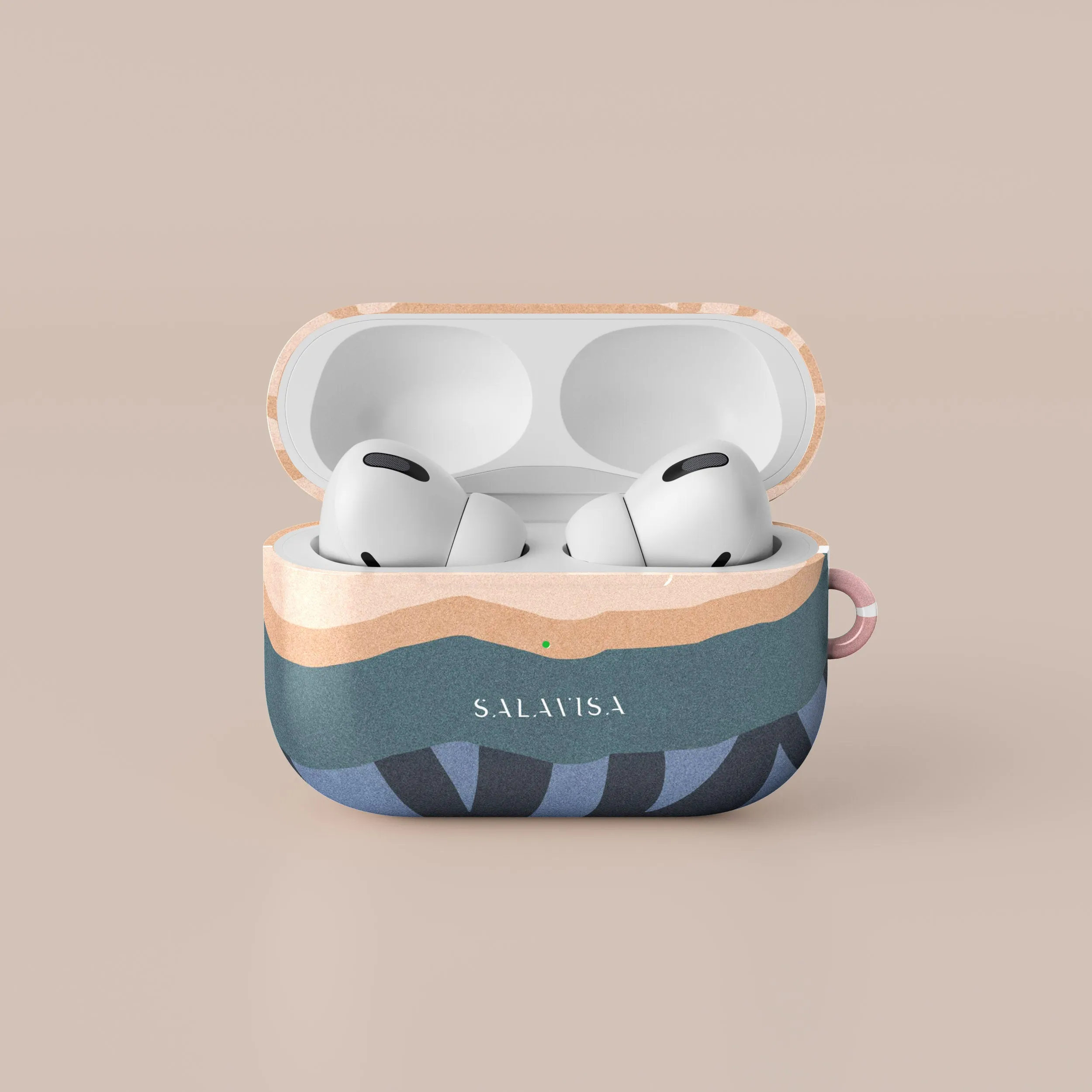 Pink Dreamy AirPods Case soft gradient ergonomic handmade airpods case wireless lifestyle case