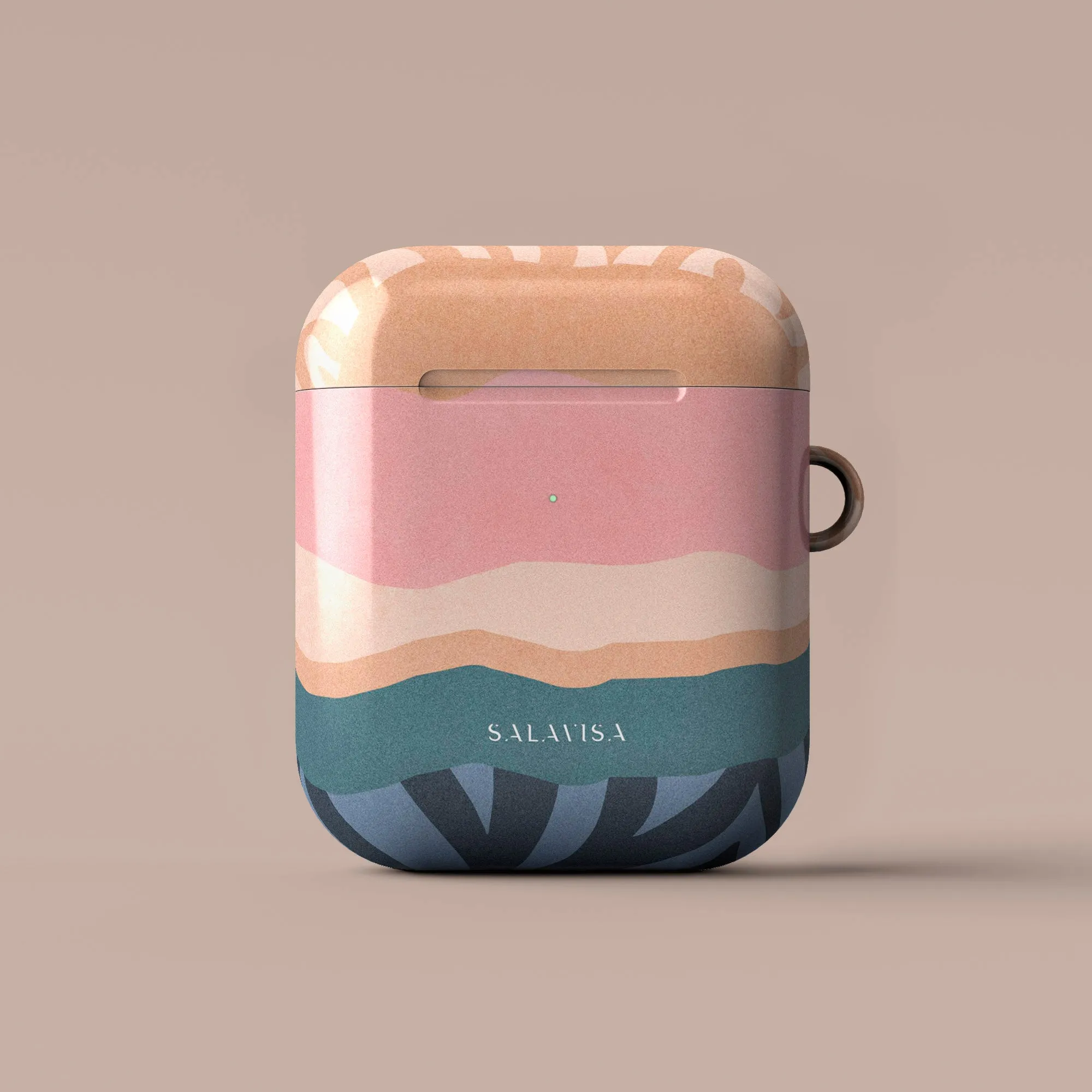 Pink Dreamy AirPods Case Smooth Rubber Protector Creative Smooth Cover