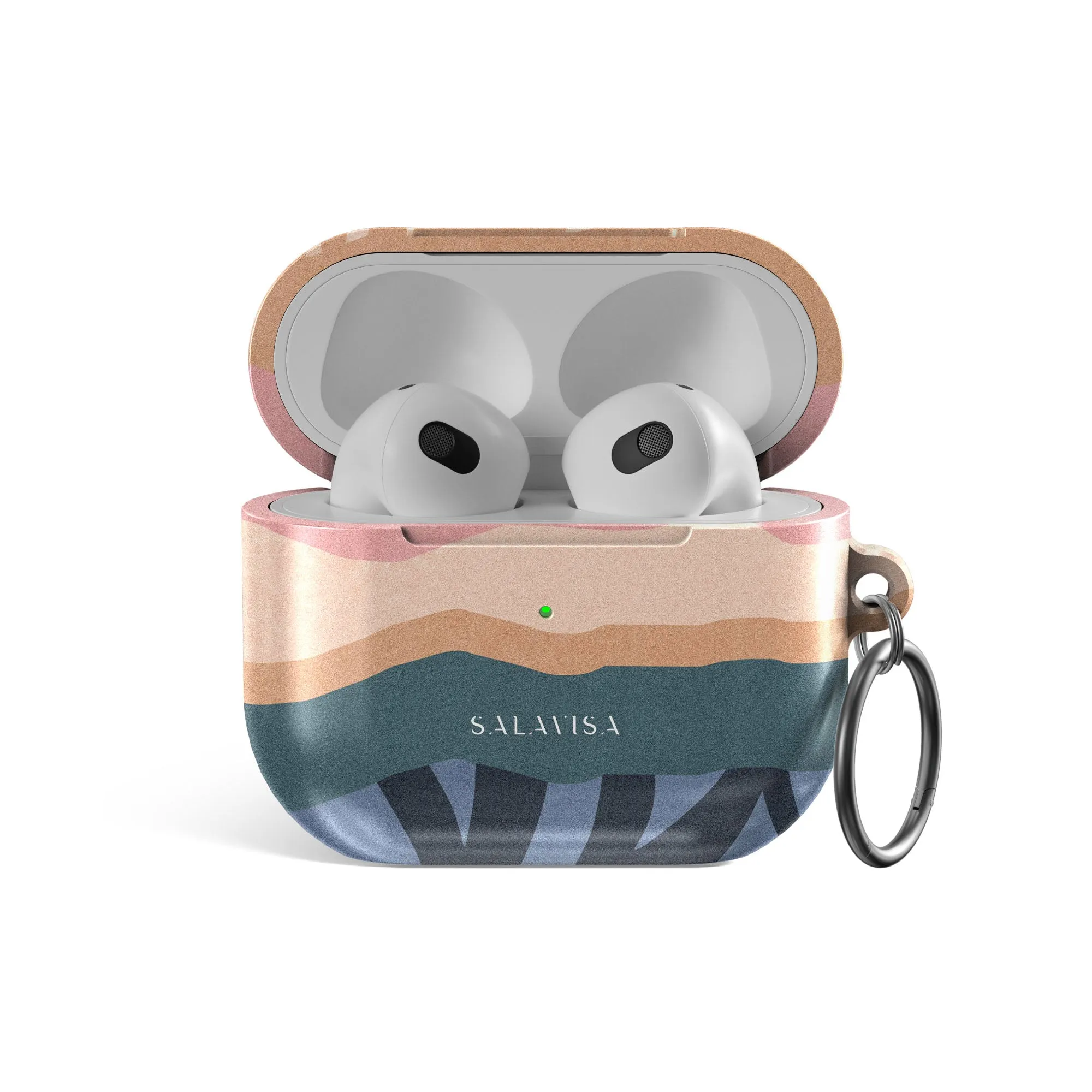 durable hybrid silicone protector Pink Dreamy AirPods Case