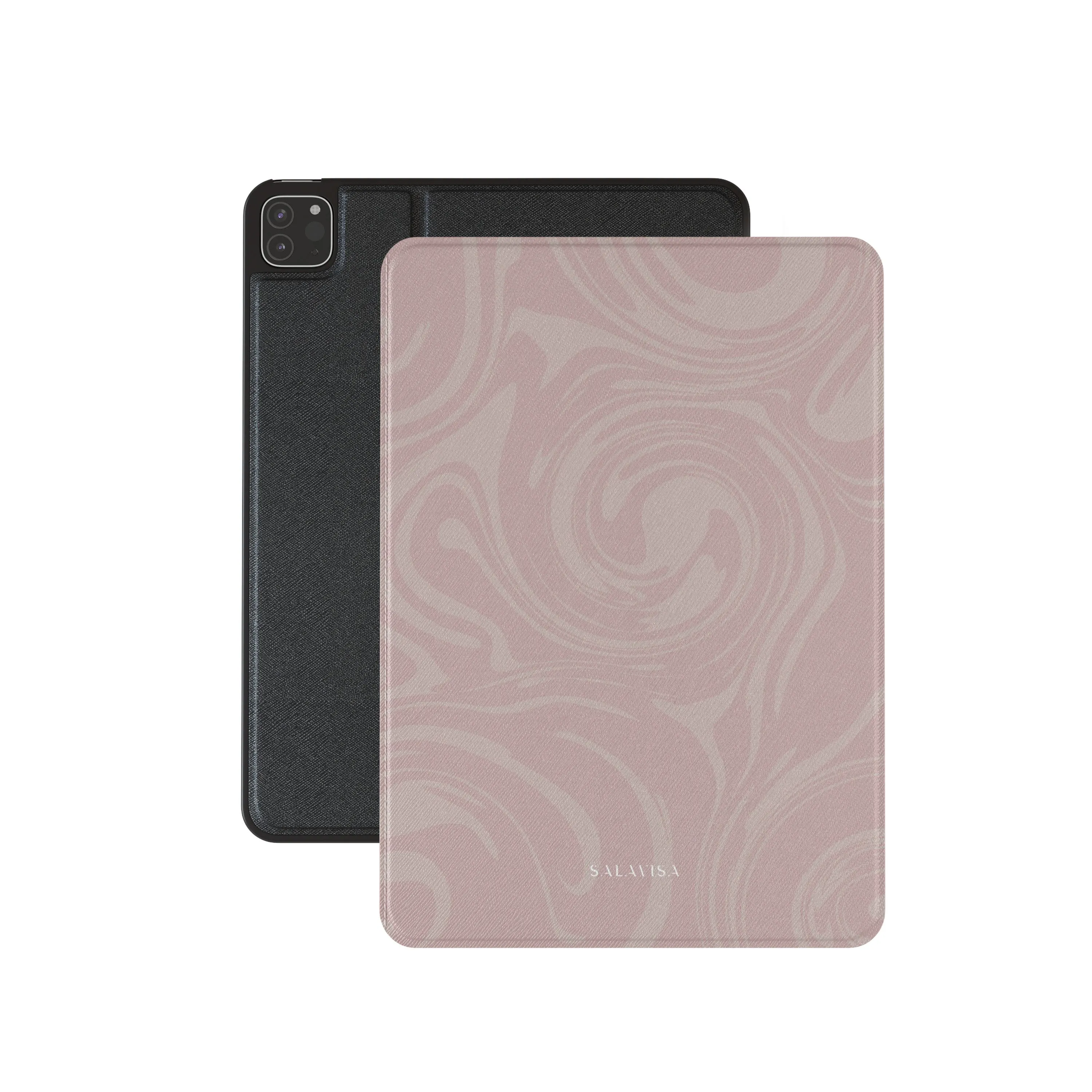 precision cutouts case ultra portable pad pouch Pink Swirl iPad Case