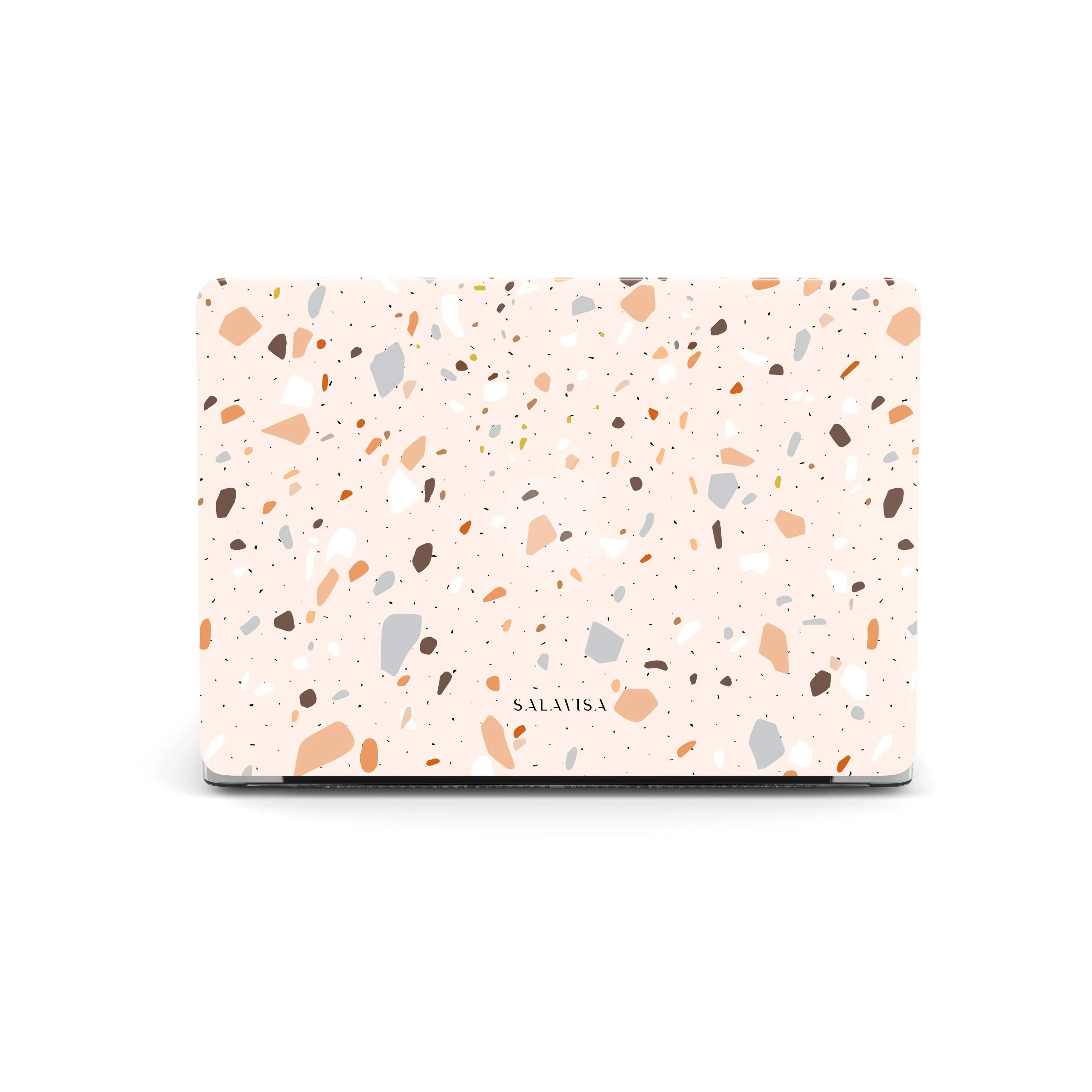 Casual Wear Pink Terrazzo Wonderland MacBook Case