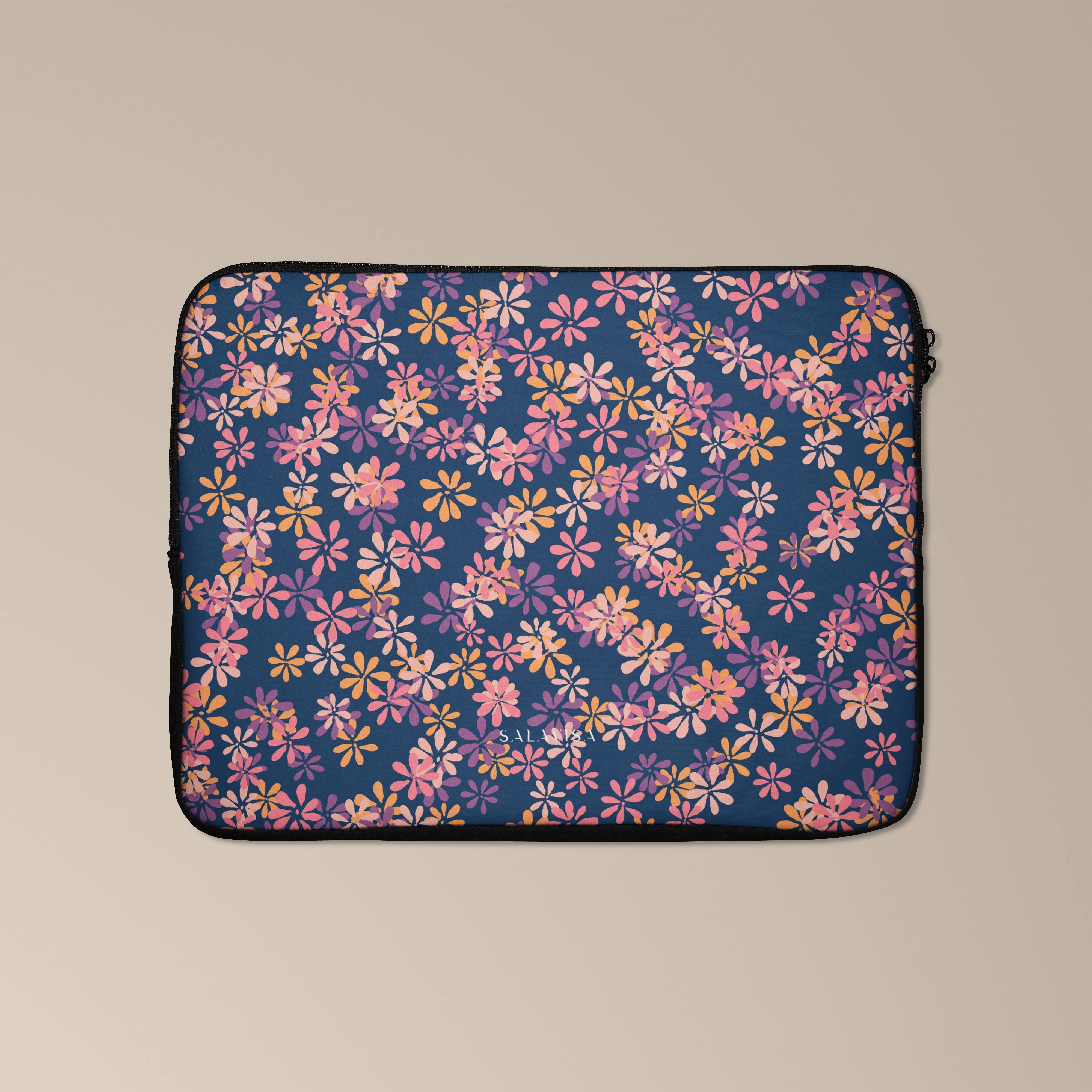 Modern Edge Pocket Size Ditsy Spring Laptop Sleeve