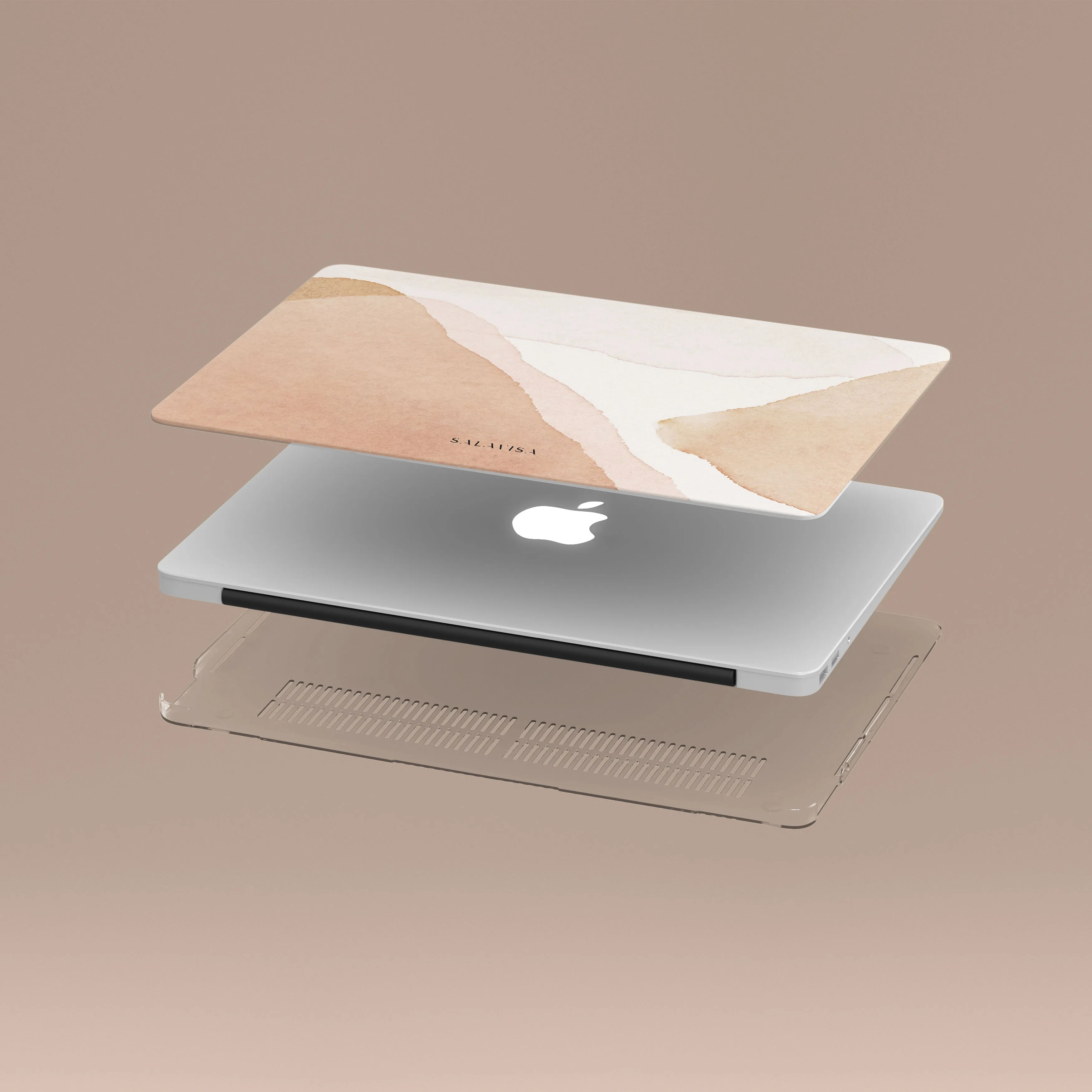 Desert Sunrise MacBook Case Smooth Pattern Finish Protective Form