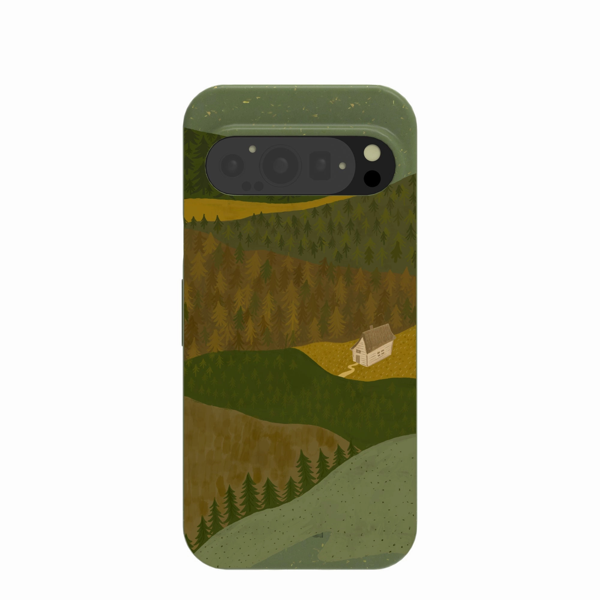 Forest Floor Mountain Nest Google Pixel 9/9 Pro Case Soft Surface Design Stylish Look