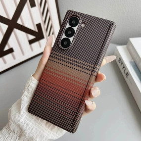 Galaxy Z Fold6 Sunset Glow Tactile Woven Case Color Layer