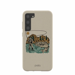 London Fog The Fisherman Samsung Galaxy S23 (Plus) Case Soft Protection Modern Edge