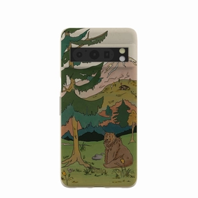 London Fog Rocky Bear Google Pixel 8 Pro Case Soft Grip Layer