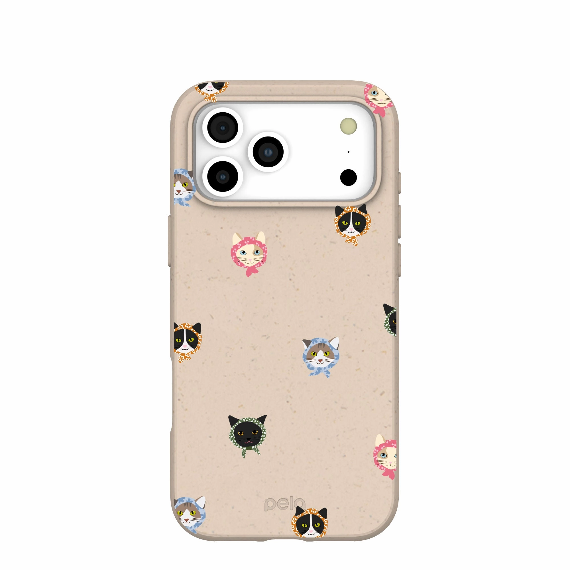 Flexible Layer Design Seashell Cat Couture iPhone 17 Pro Max Case