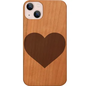 Heart - Engraved Phone Case Premium Form