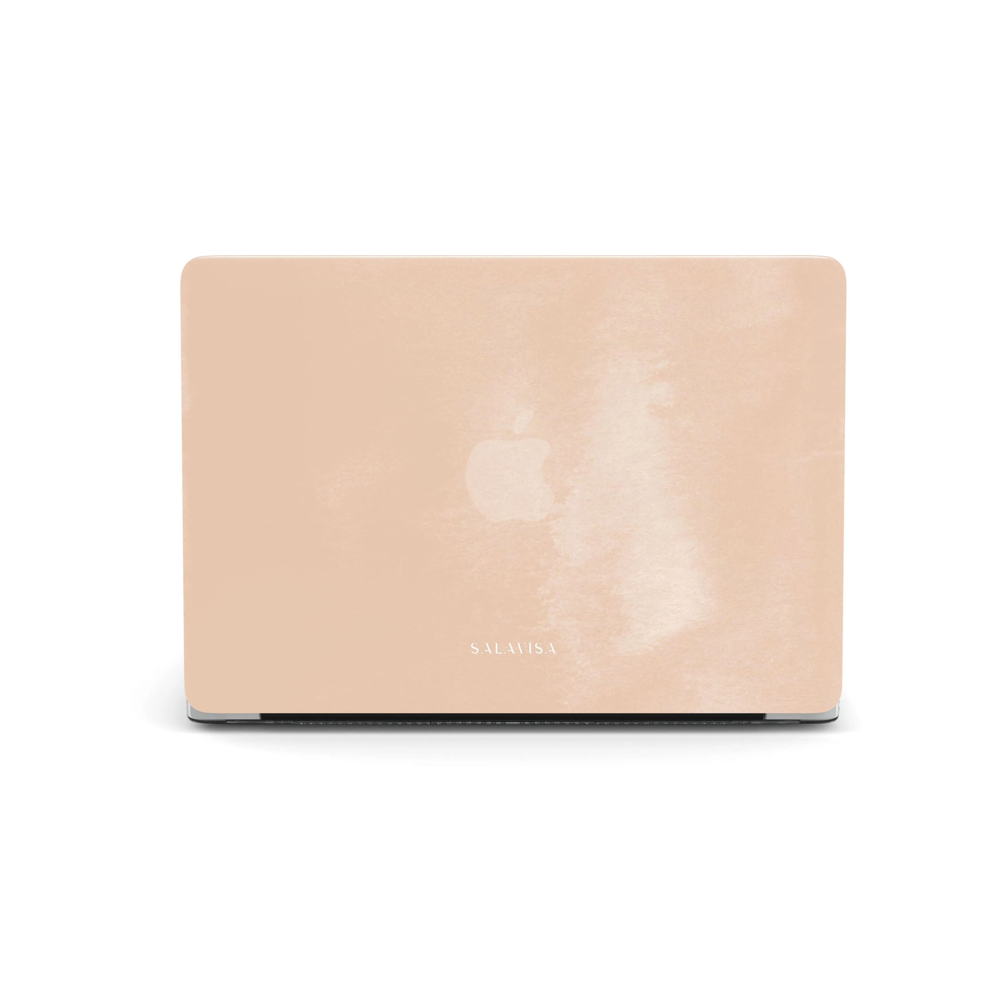 Light Pink Watercolor MacBook Case Everyday Use Portable Grip