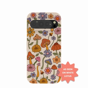 Seashell Shrooms and Blooms Google Pixel 9/9 Pro Case Comfort Edge