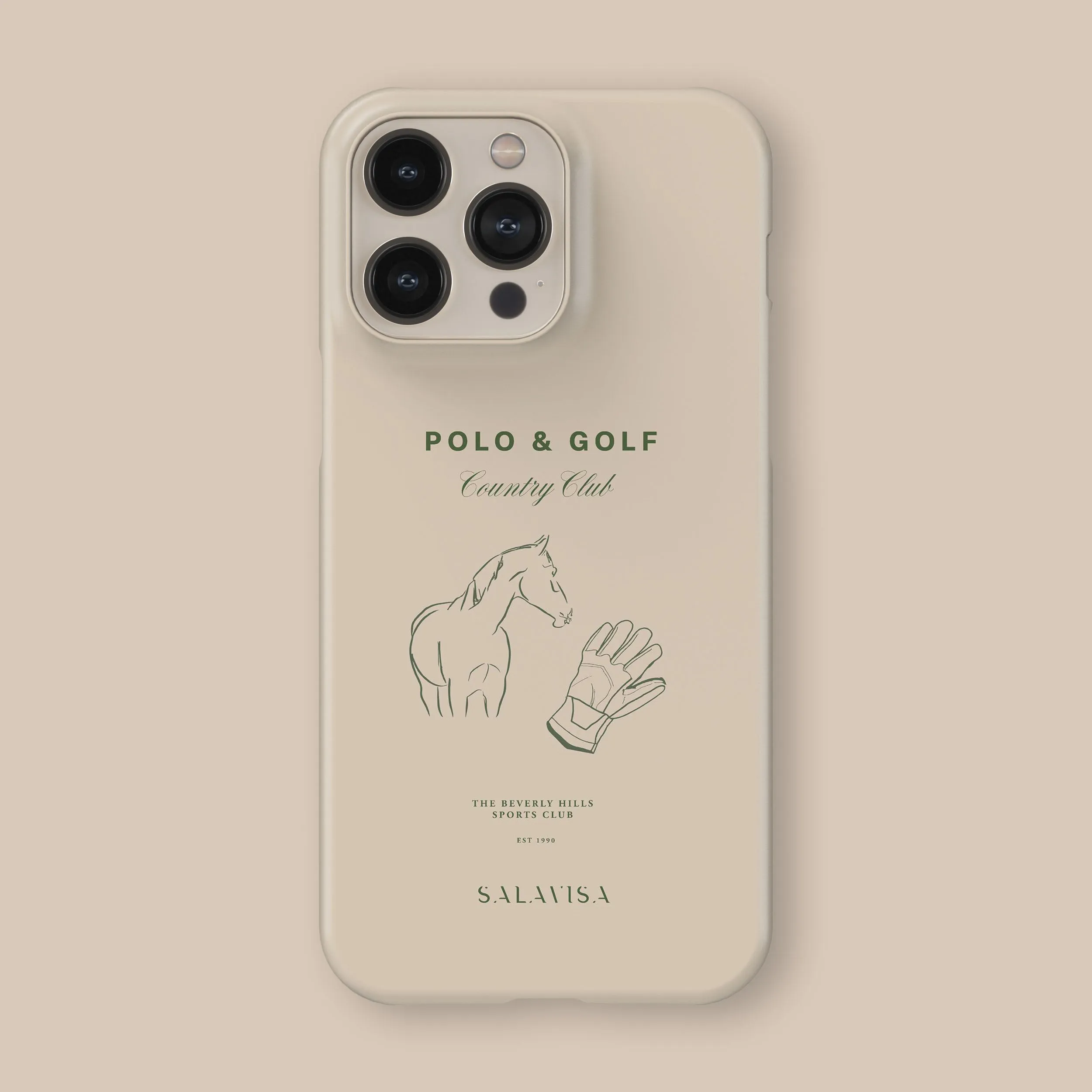 Classic Touch Modern Look Polo and Golf Phone Case