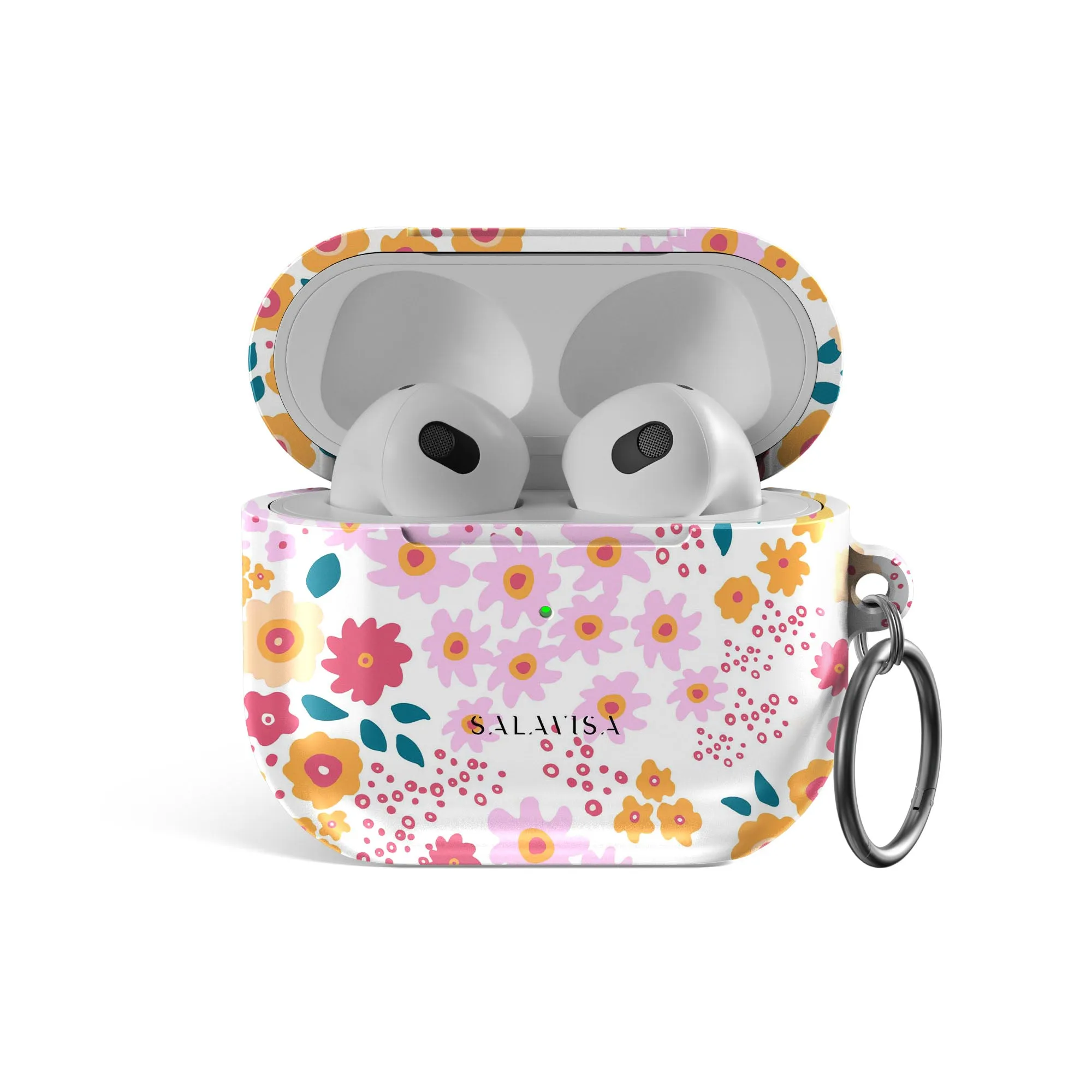 Spring Ditsy AirPods Case durable portable leather airpods shell