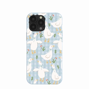 Anti Shock Powder Blue Blooming Quackers iPhone 13 Pro Max Case