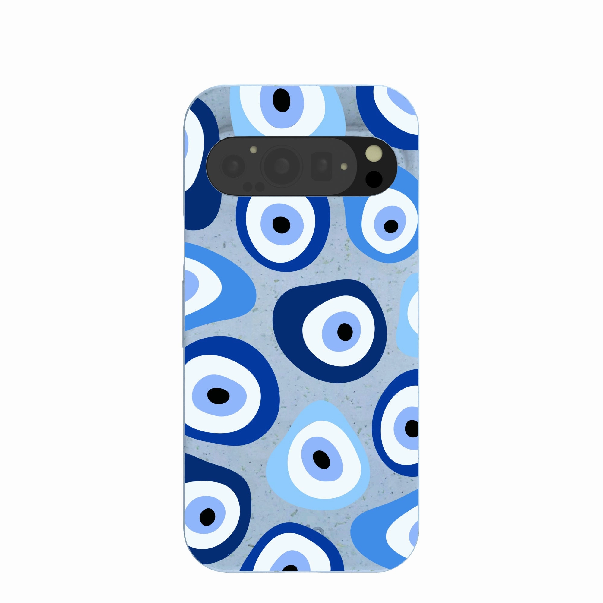 Powder Blue Evil Eye Google Pixel 9/9 Pro Case soft look