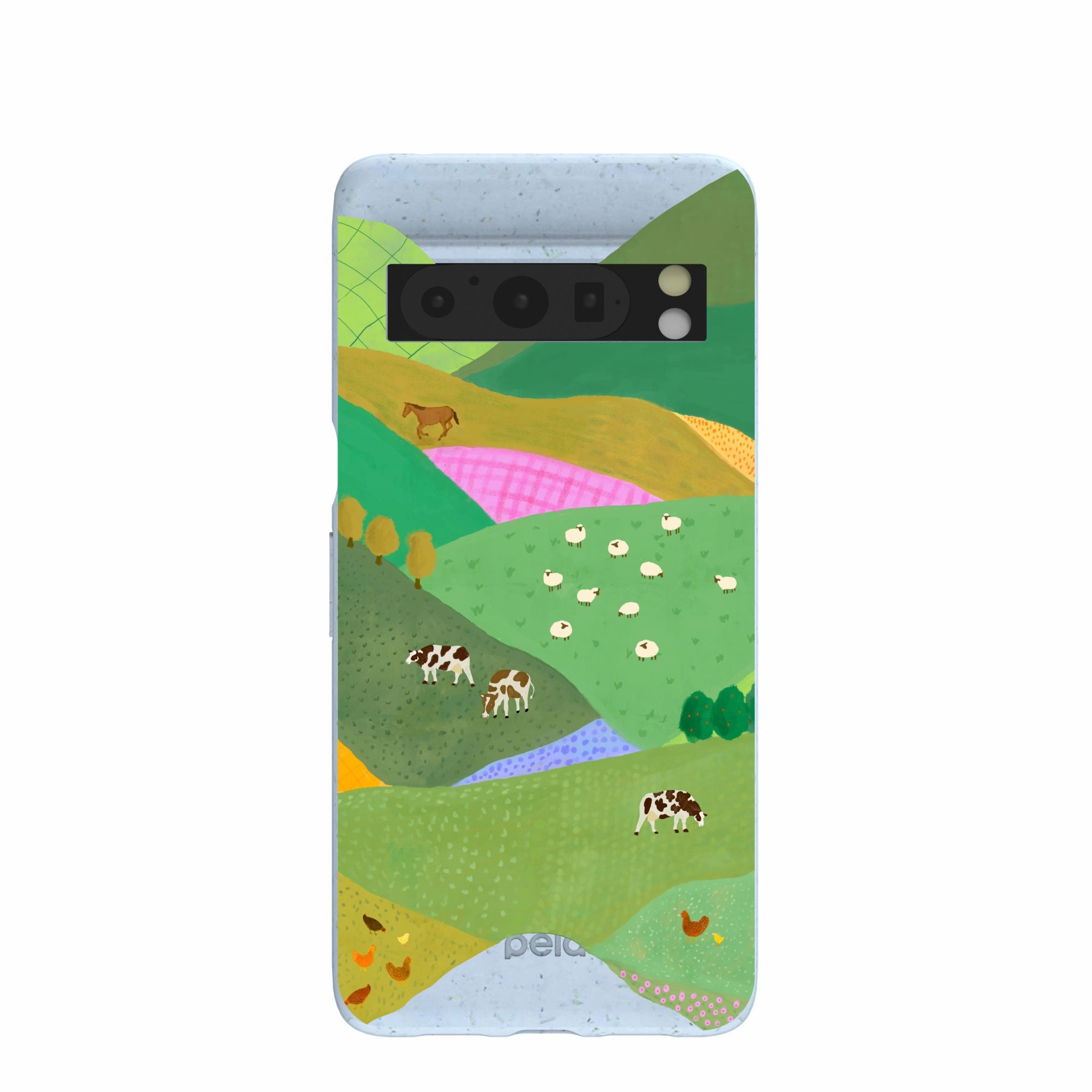 Powder Blue Farm Tales Google Pixel 8 Pro Case Everyday Look