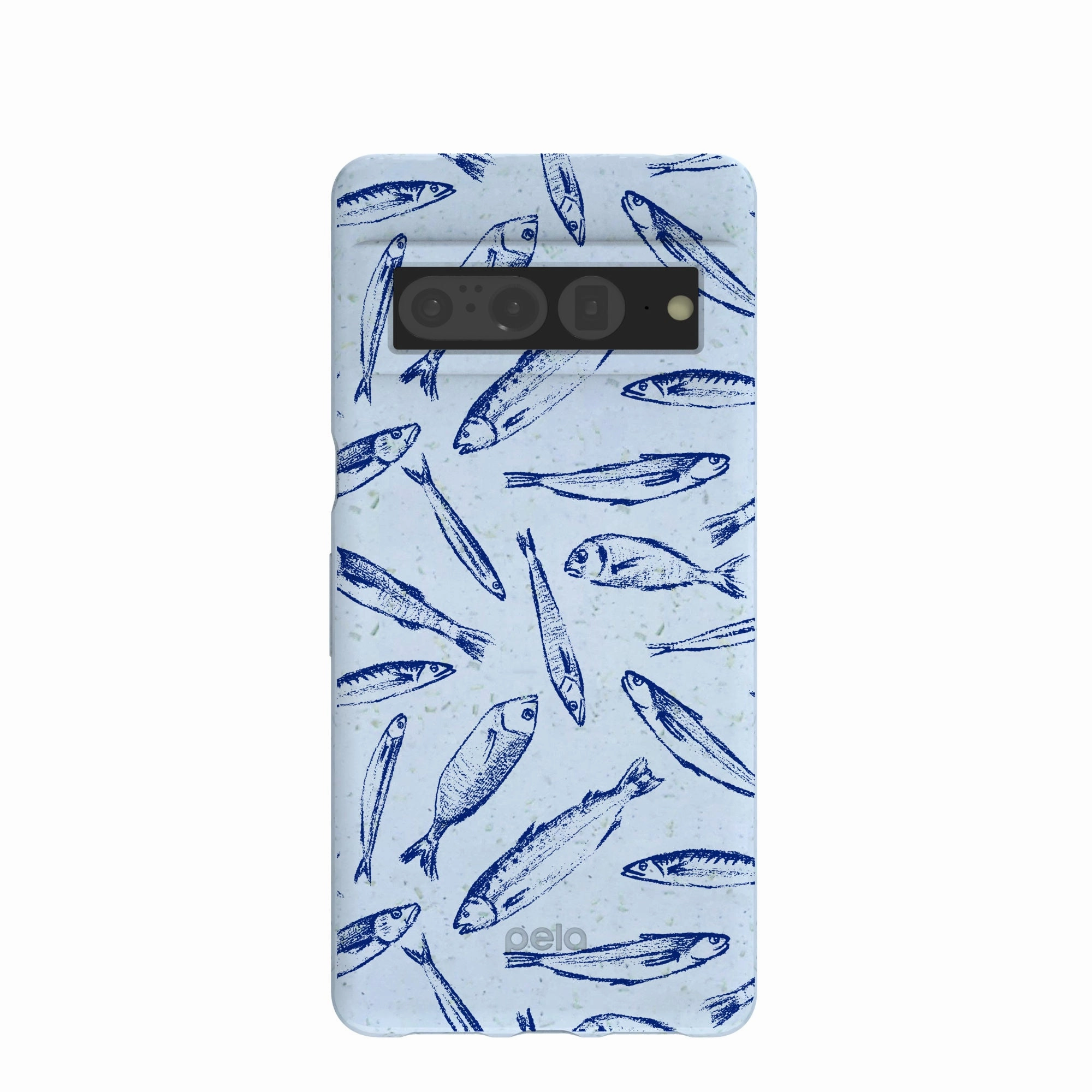 Rugged Build Powder Blue Fishery Google Pixel 7 Pro Case