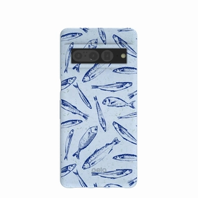 Rugged Build Powder Blue Fishery Google Pixel 7 Pro Case