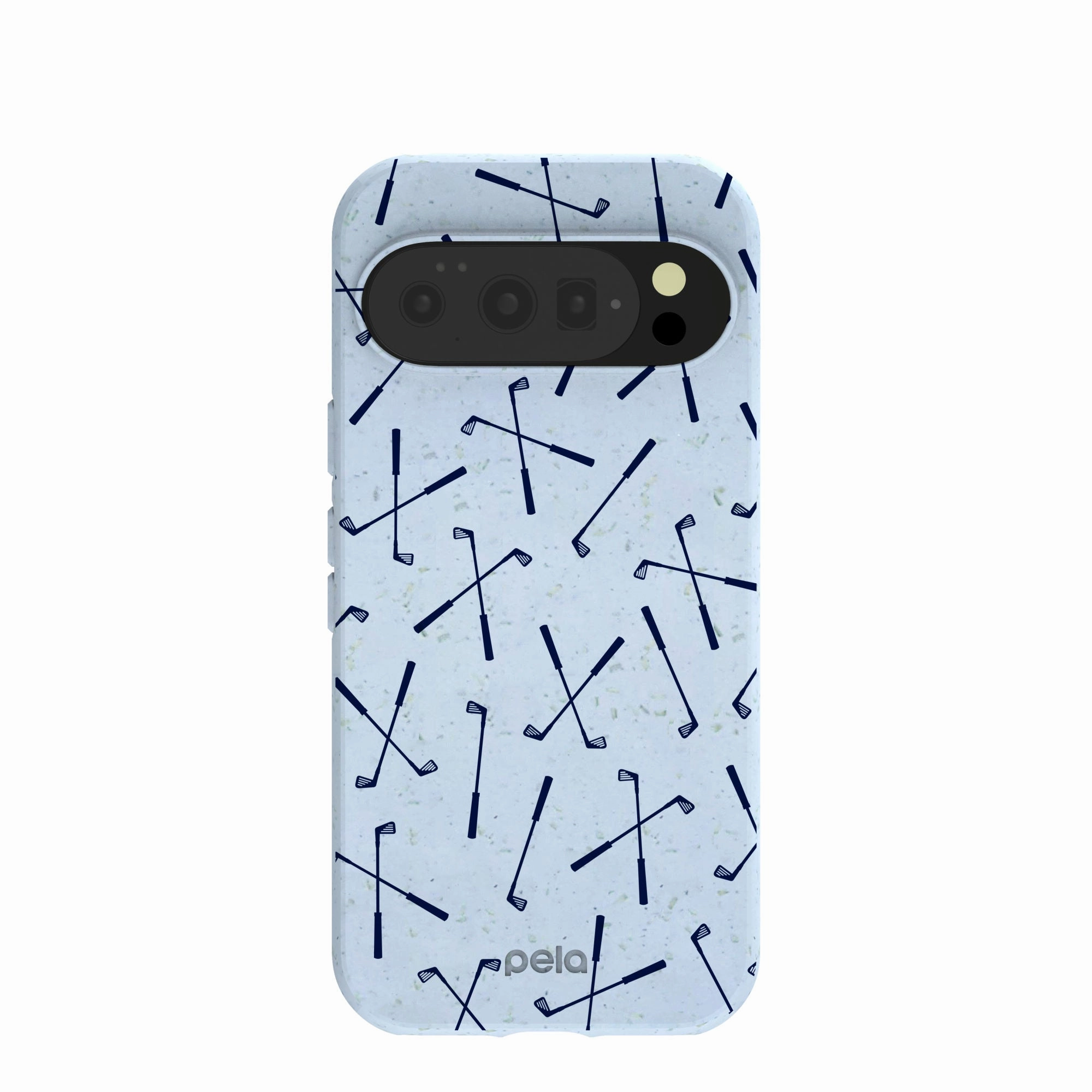 Powder Blue Golf Clubs Google Pixel 10/10 Pro Case Stylish Color Smooth Finish