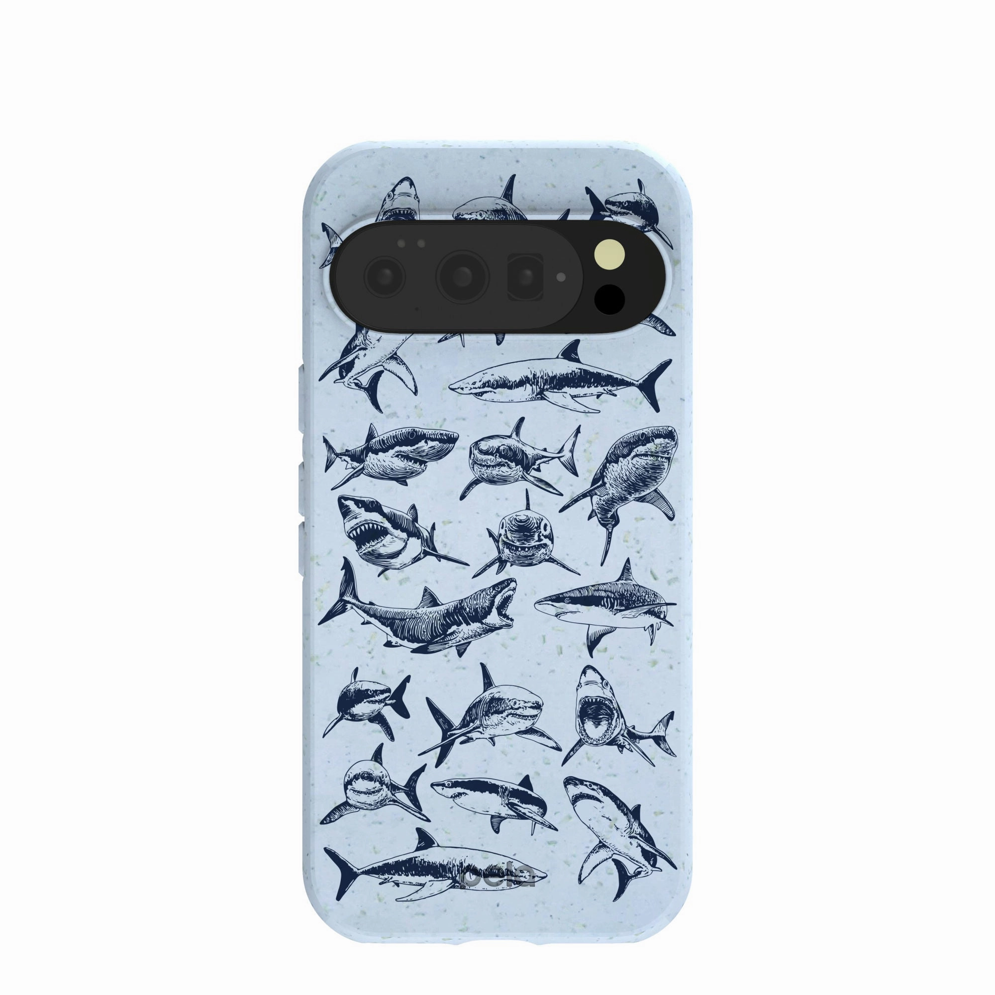 Soft Layered Design Powder Blue Great White Google Pixel 10/10 Pro Case