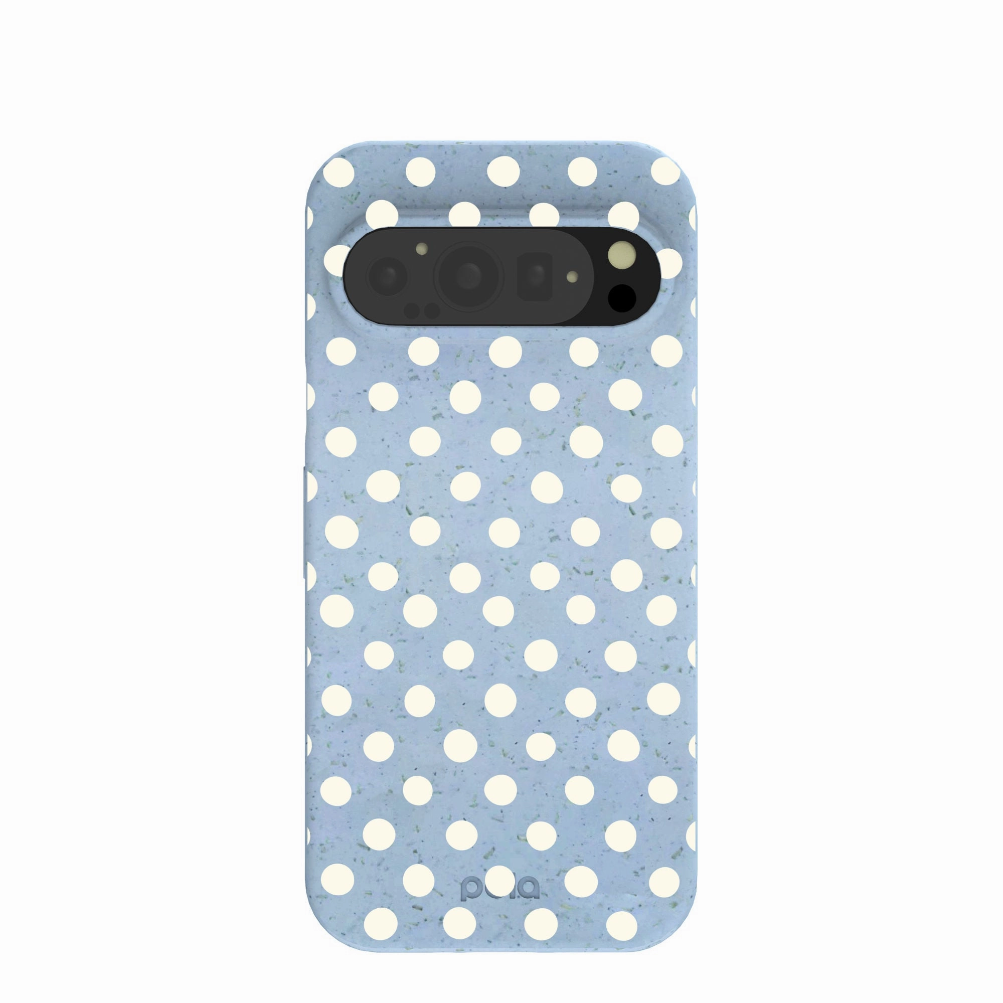 Minimal Grip Hybrid Form Powder Blue Indigo Dots Google Pixel 9/9 Pro Case