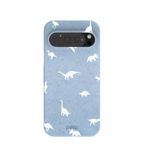 Powder Blue Lil Dinos Google Pixel 9/9 Pro Case easy installation
