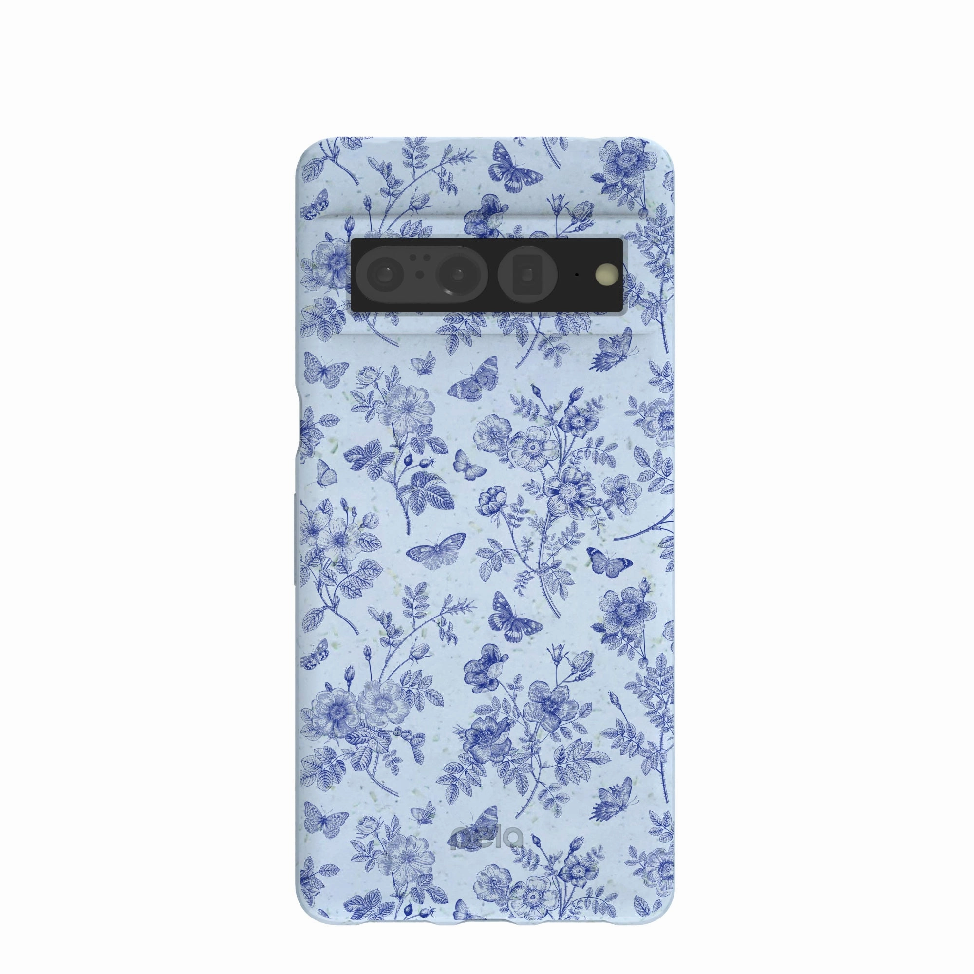 Powder Blue Porcelain Google Pixel 7 Pro Case Modern Design