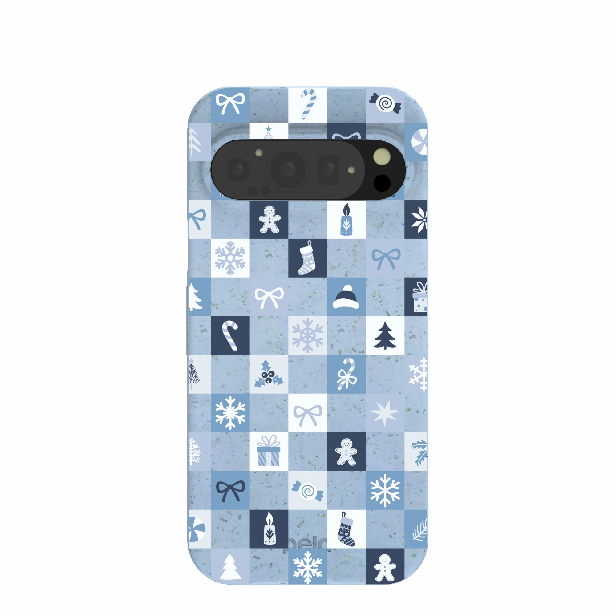 Fashion Forward Powder Blue Winter Quilt Google Pixel 9/9 Pro Case