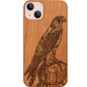 Modern Frame Trendy Aesthetic Falcon - Engraved Phone Case