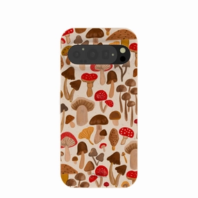 Seashell Shroomy Days Google Pixel 9/9 Pro Case Full Coverage Premium Texture Design