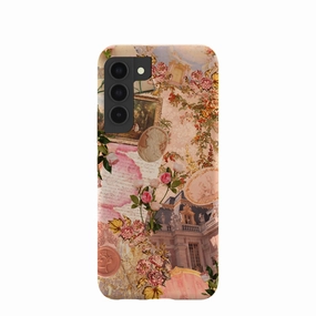 Seashell Rococo Romance Samsung Galaxy S22 Case Hybrid Pattern Texture