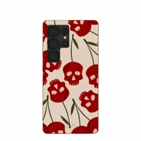 Seashell Scary Cherry Samsung Galaxy S25 Ultra Case Anti Scratch Layer daily accessory