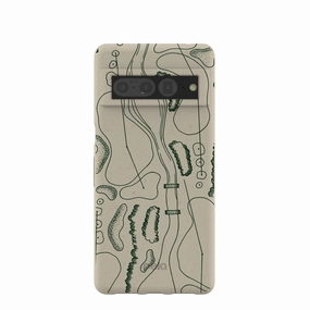London Fog Golf Course Google Pixel 7 Pro Case Stylish Choice Textured Detail