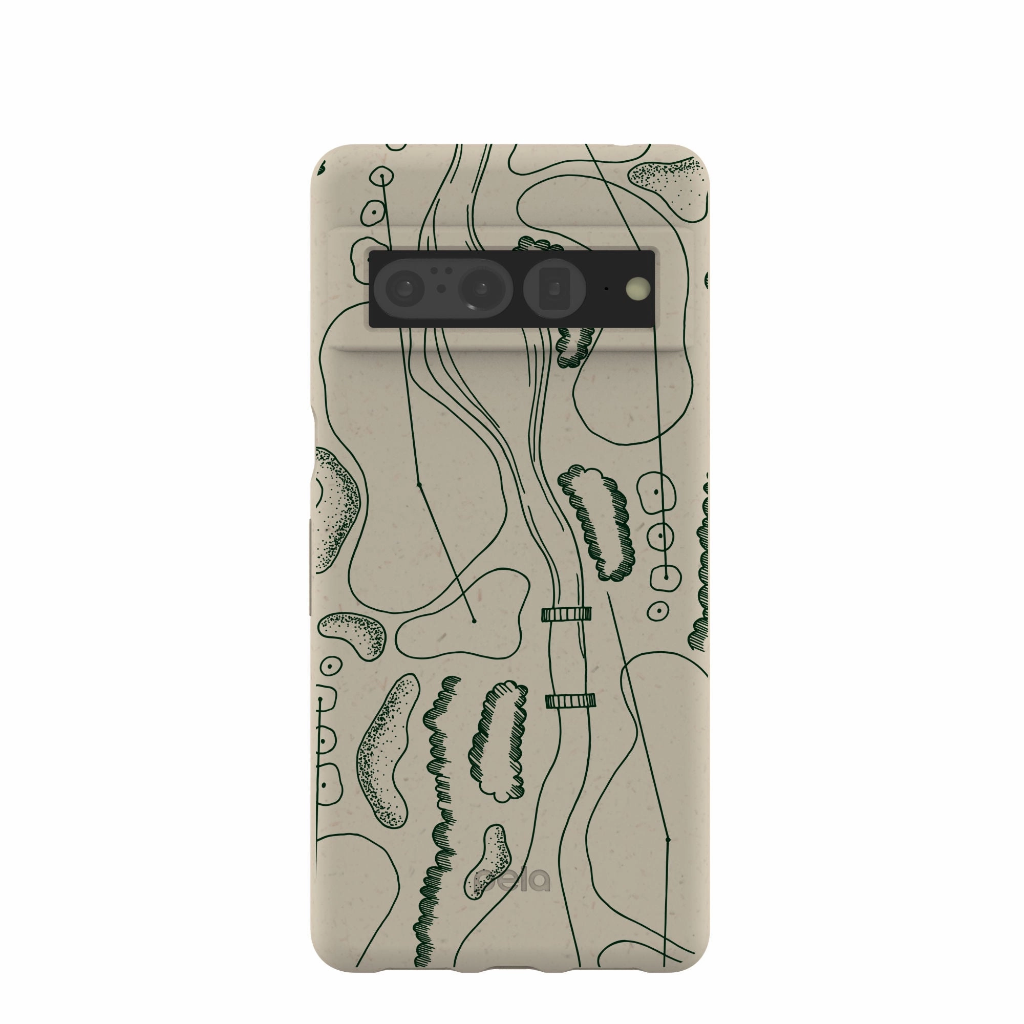 London Fog Golf Course Google Pixel 7 Pro Case Stylish Choice Textured Detail