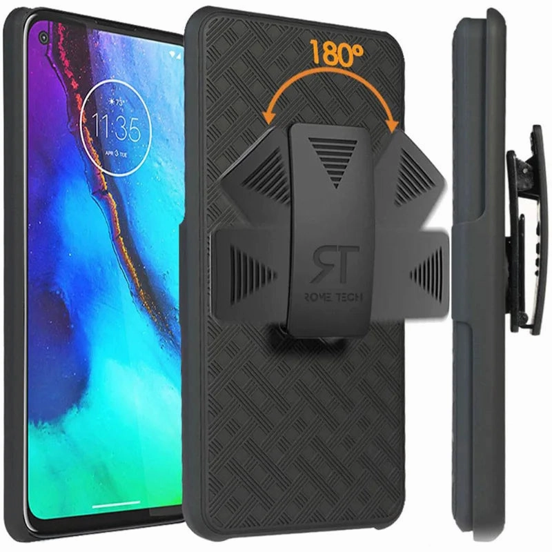 Shock absorption Comfort Accessory Motorola Moto G Stylus (2020) Belt Clip Holster Phone Case