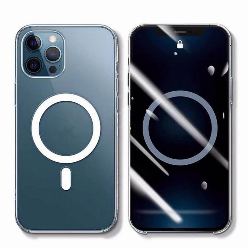 Unique Pattern Strong Surface iPhone 15 Series New Generation Clear Magsafe Edition Case