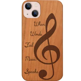 Clef 2 - Engraved Phone Case Outdoor Use Travel Friendly