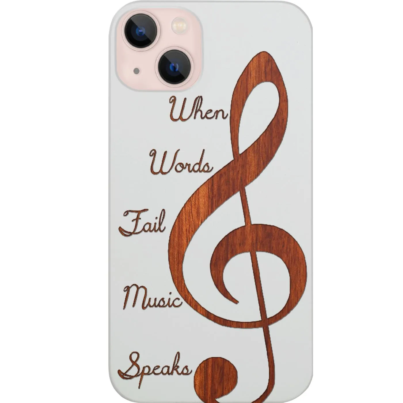 Clef 2 - Engraved Phone Case metal frame