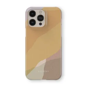 Orange Layers Phone Case Hard Plastic Sleek Guard