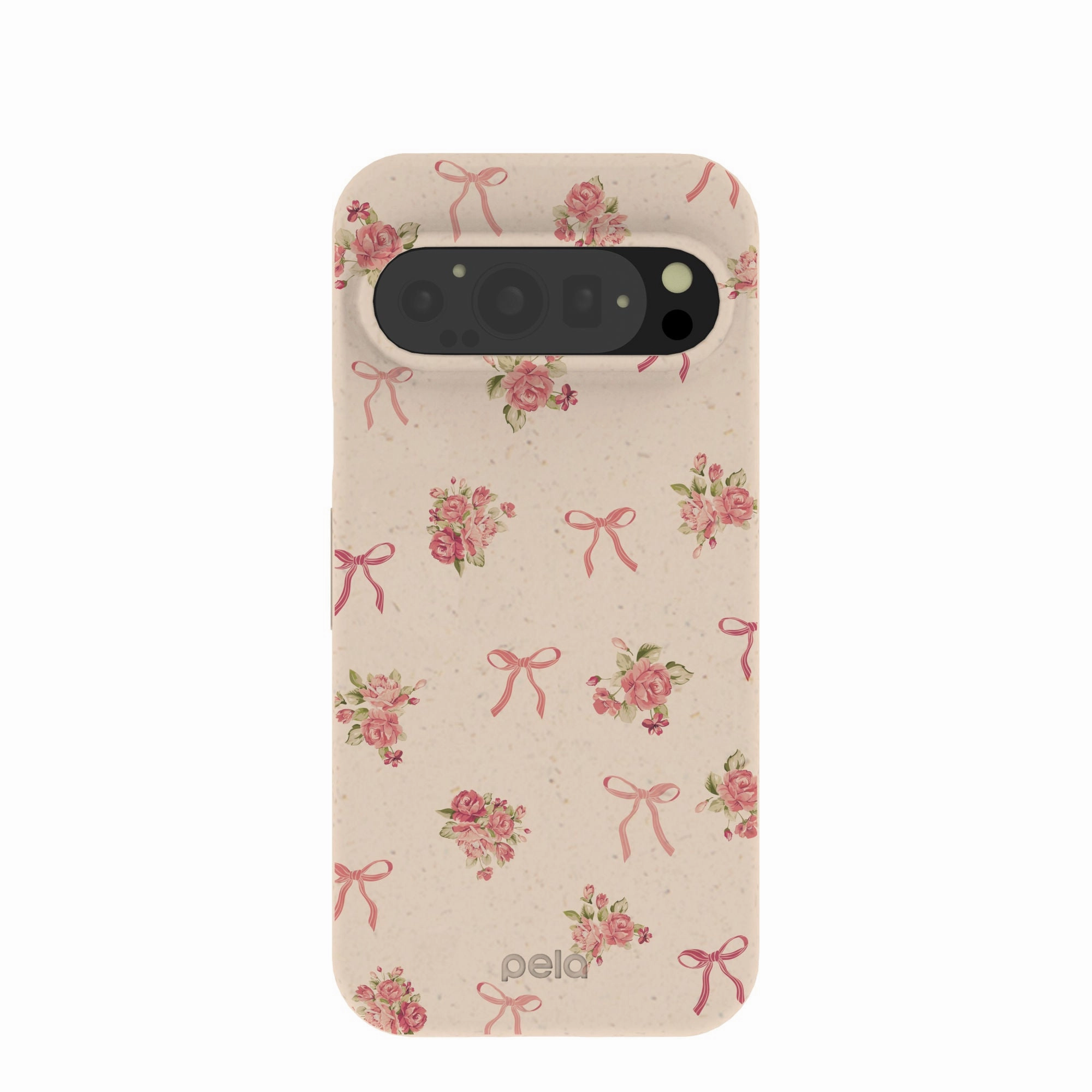 Durable Surface Design Durable Edge Finish Seashell Roses and Bows Google Pixel 9/9 Pro Case