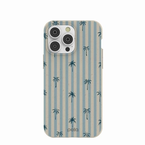 London Fog Tropical Stripes iPhone 14 Pro Max Case Comfort touch